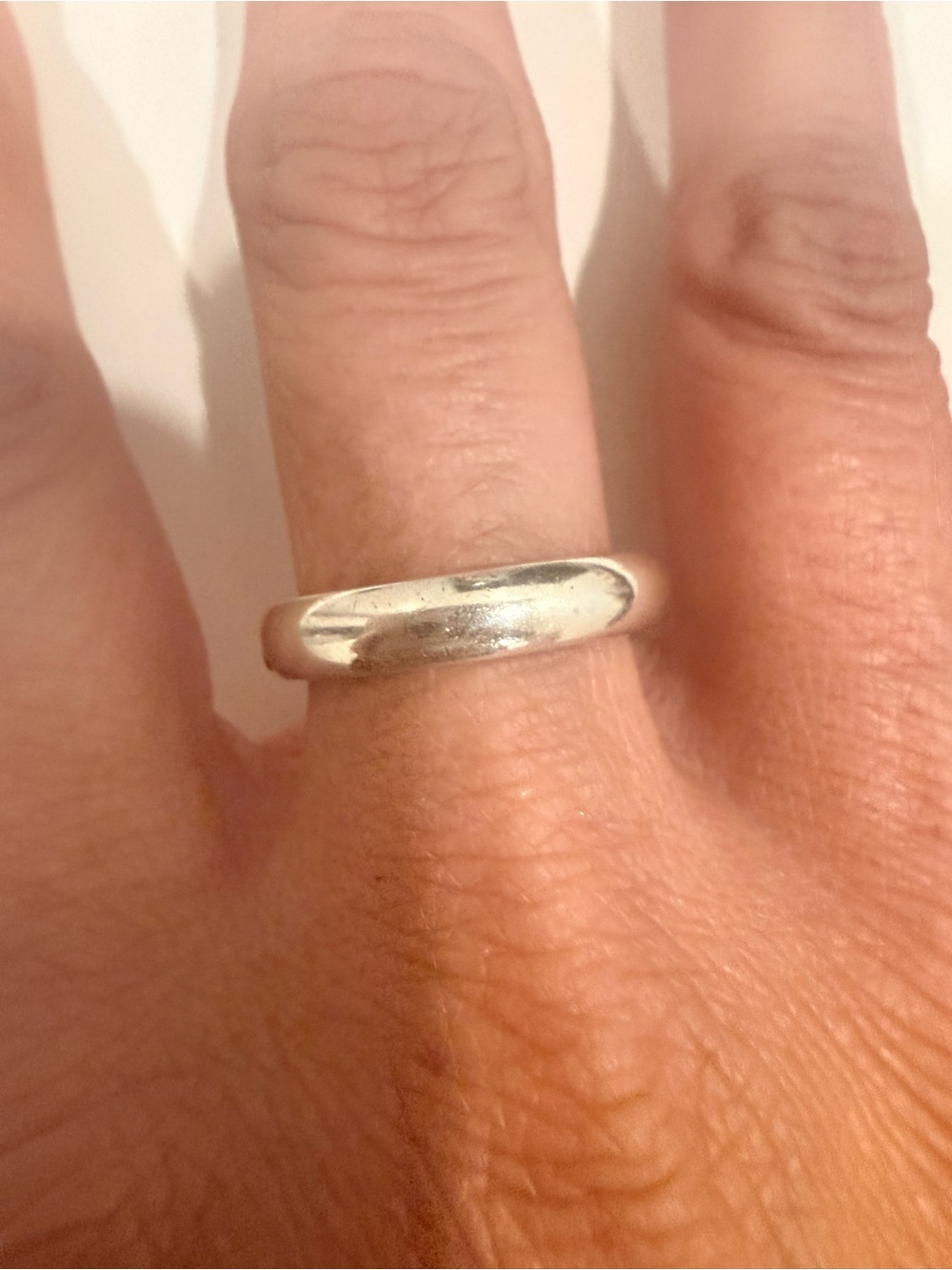 James Avery Sterling Silver Dome Band Ring - Silver